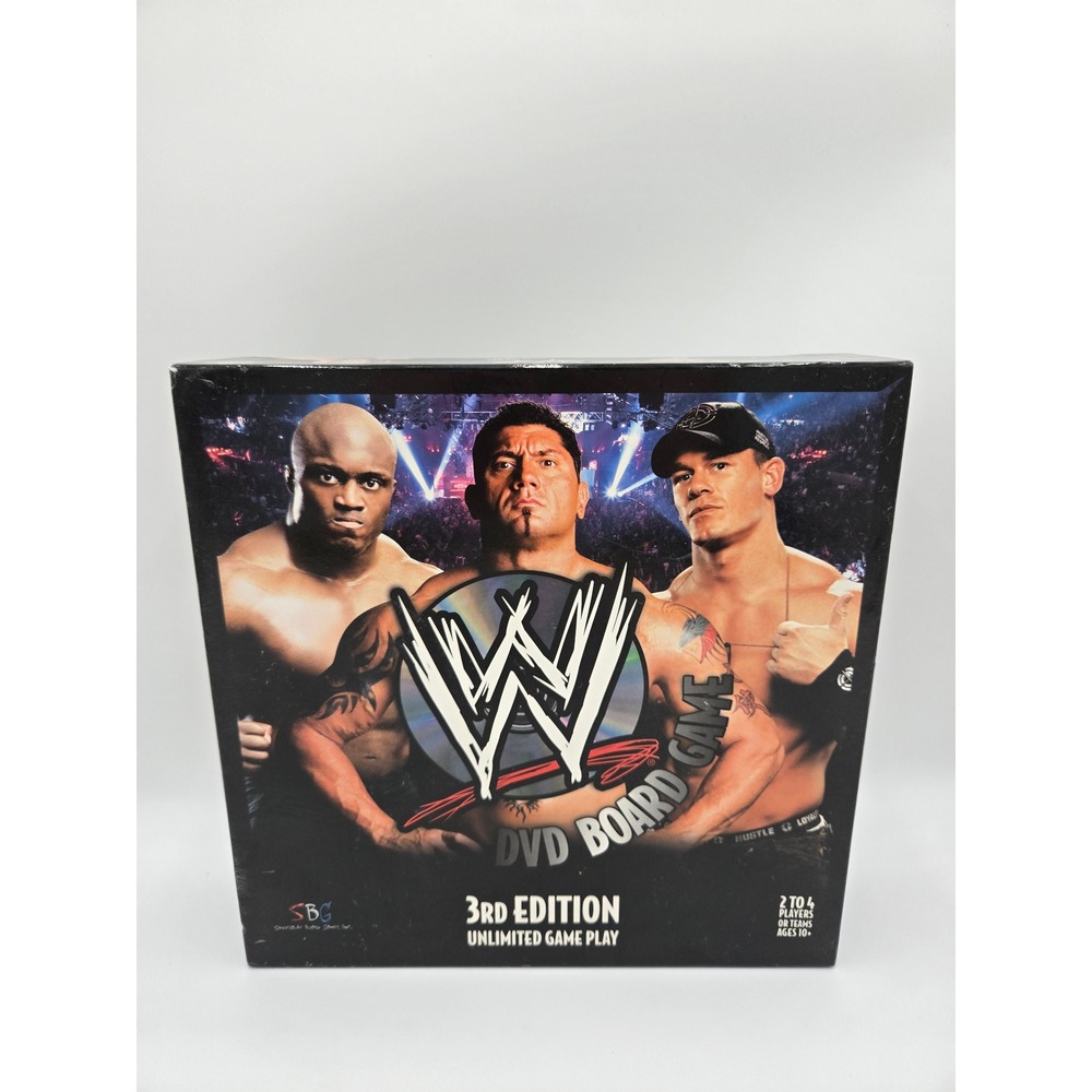 WWE DVD Board Game 3rd Edition 2007 Specialty Board Games SBG John Cena